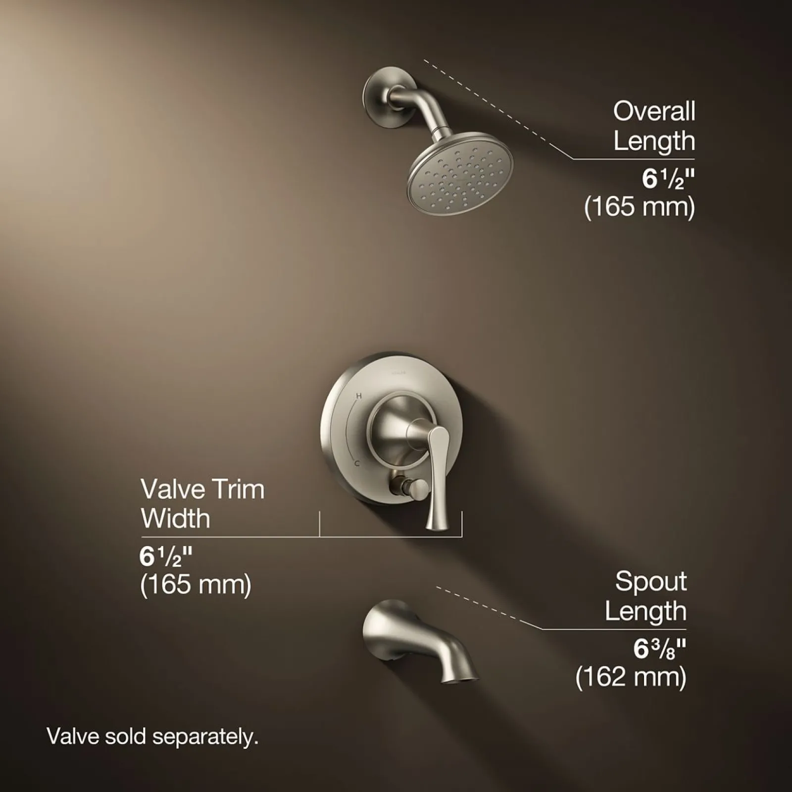 Rite-Temp® bath and shower trim kit with push-button diverter, 1.75 gpm^Kohler Sale
