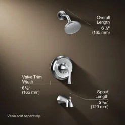 Rite-Temp® bath and shower trim kit, 1.5 gpm^Kohler