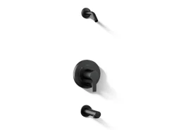 Rite-Temp® bath and shower trim kit with push-button diverter, without showerhead^Kohler