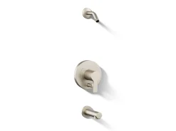 Rite-Temp® bath and shower trim kit with push-button diverter, without showerhead^Kohler