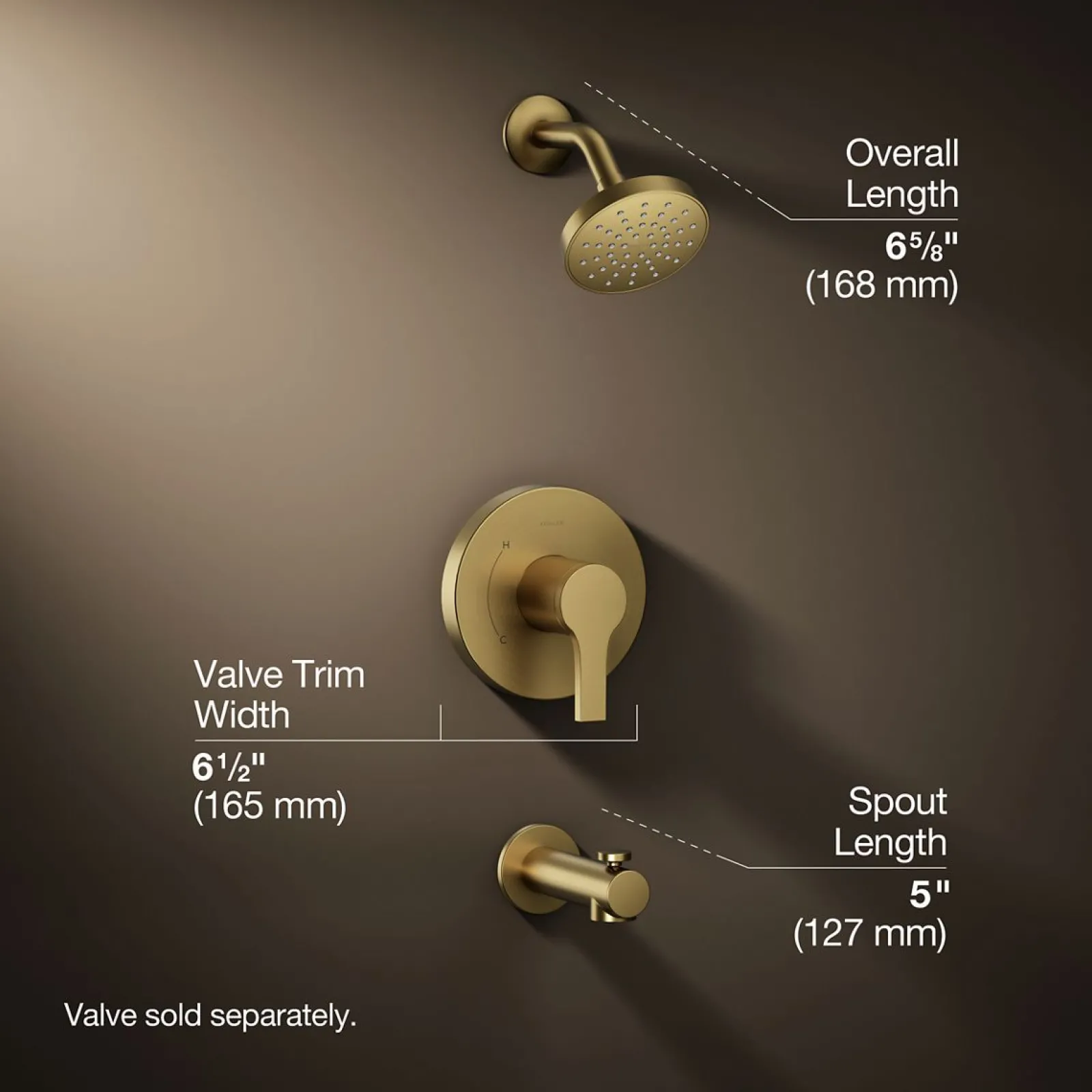 Rite-Temp® bath and shower trim kit, 1.5 gpm^Kohler Sale