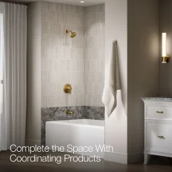 Rite-Temp® bath and shower trim kit with push-button diverter, 1.75 gpm^Kohler Online