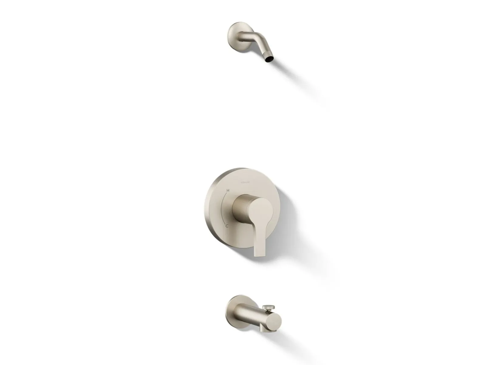 Rite-Temp® bath and shower trim kit, without showerhead^Kohler