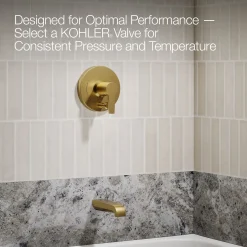 Rite-Temp® bath and shower trim kit with push-button diverter, 1.75 gpm^Kohler Discount