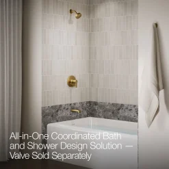 Rite-Temp® bath and shower trim kit with push-button diverter, 1.75 gpm^Kohler Discount
