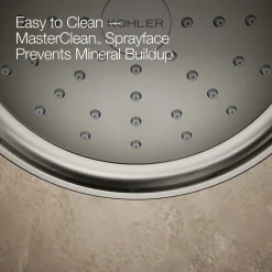 Rite-Temp® bath and shower trim kit with push-button diverter and cross handle, 1.75 gpm^Kohler Outlet