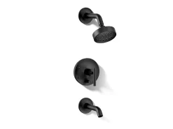 Rite-Temp® bath and shower trim kit with push-button diverter and lever handle, 1.75 gpm^Kohler Best