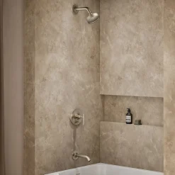 Rite-Temp® bath and shower trim kit with push-button diverter and lever handle, 1.75 gpm^Kohler Best