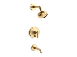 Rite-Temp® bath and shower trim kit with push-button diverter and lever handle, 2.5 gpm^Kohler Best