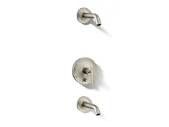Rite-Temp® bath and shower trim kit with push-button diverter and lever handle, without showerhead^Kohler Online