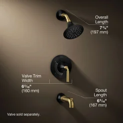Rite-Temp® bath and shower trim kit, 2.5 gpm^Kohler Best