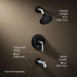 Rite-Temp® bath and shower trim kit, 2.5 gpm^Kohler Best