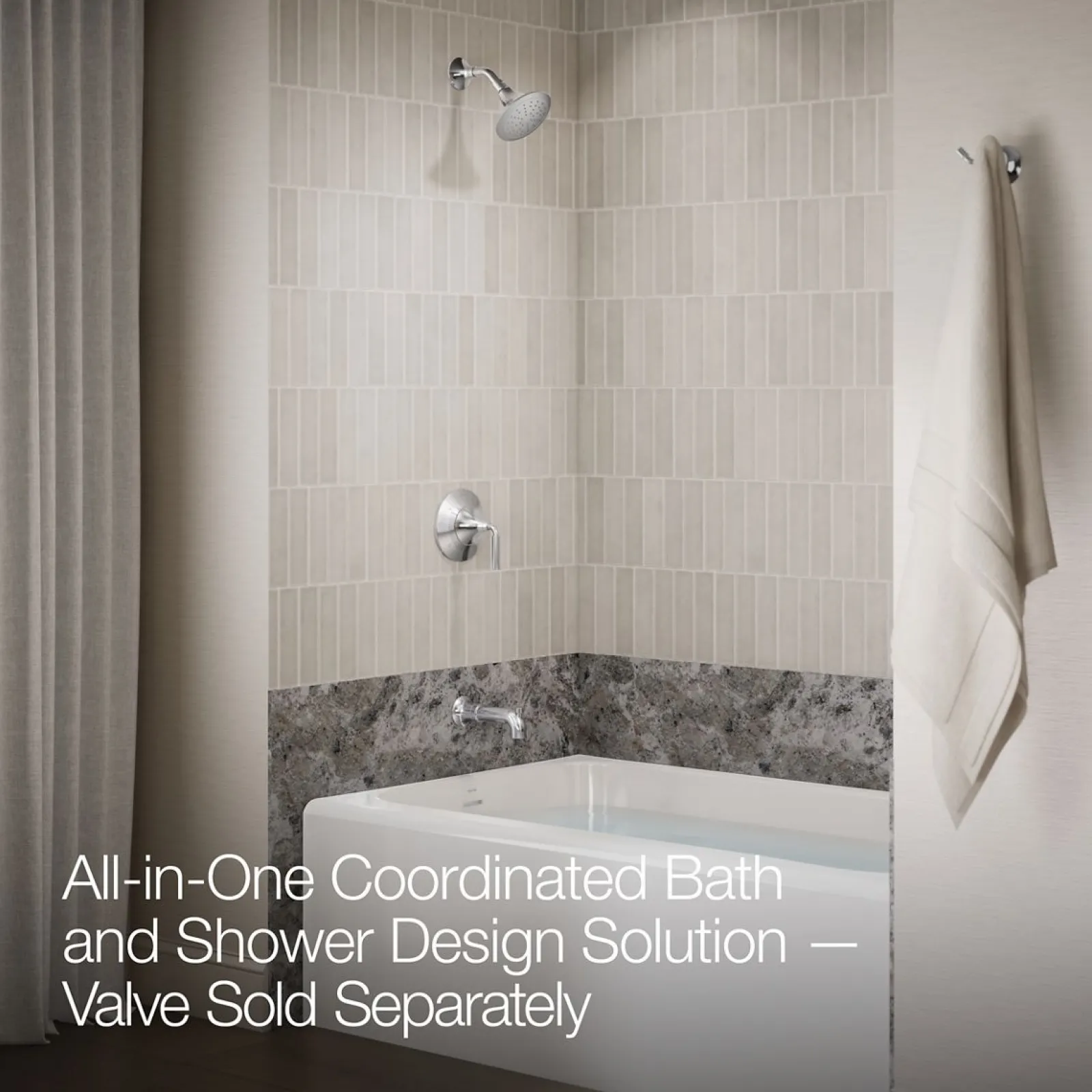 Rite-Temp® bath and shower trim kit, 2.5 gpm^Kohler Best