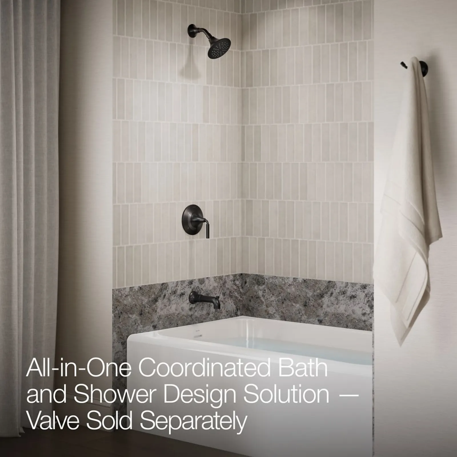 Rite-Temp® bath and shower trim kit, 2.5 gpm^Kohler Best