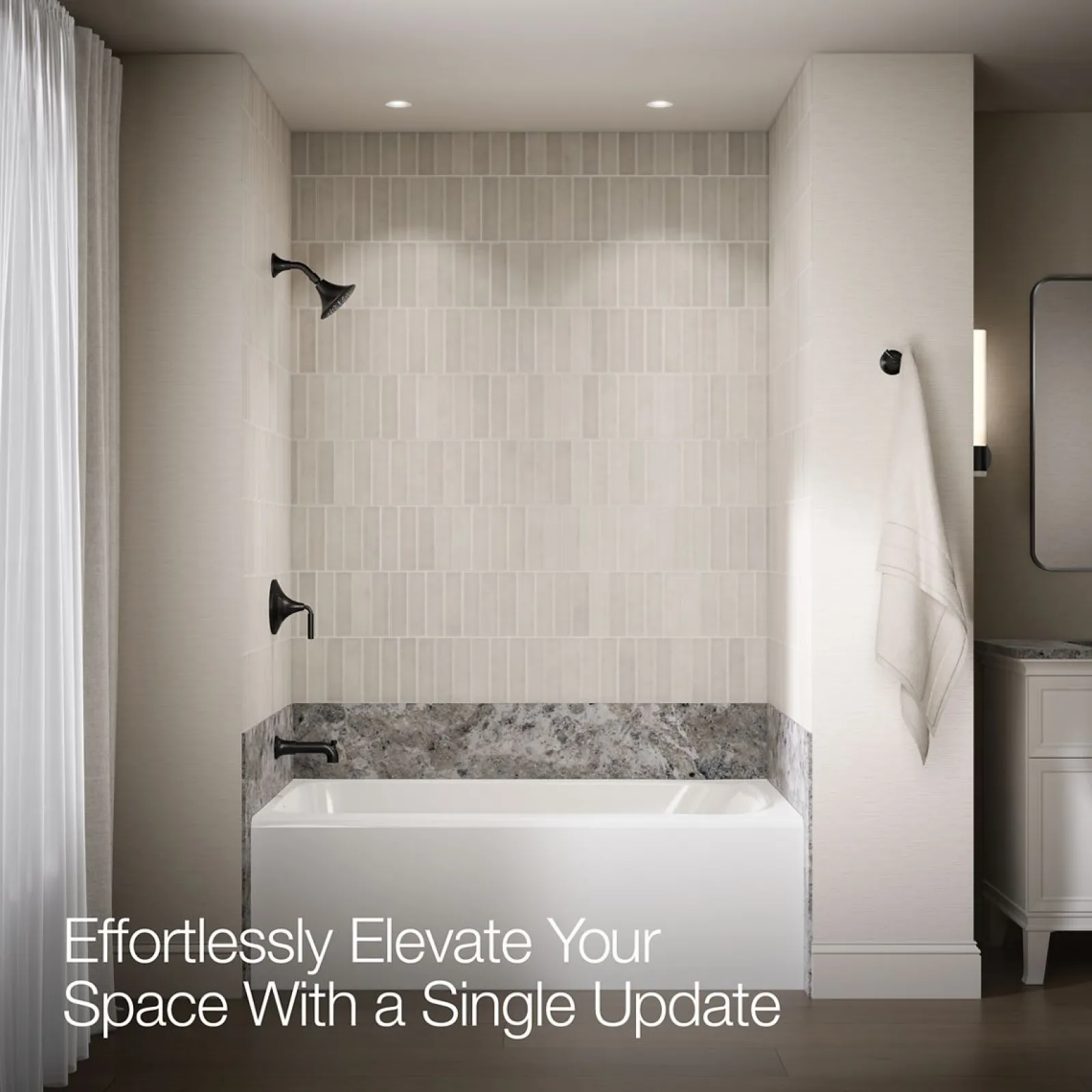 Rite-Temp® bath and shower trim kit, 2.5 gpm^Kohler Best