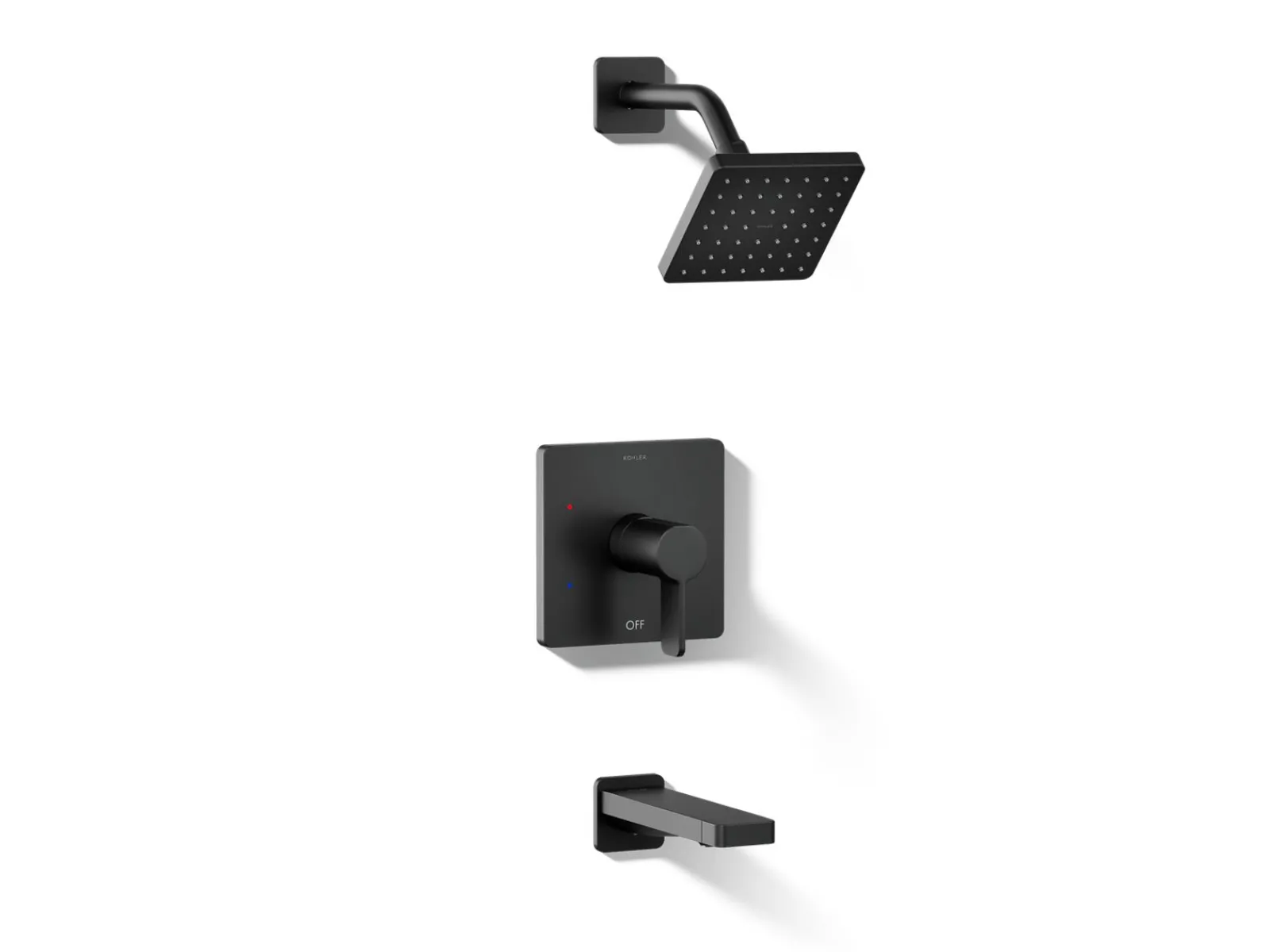 Rite-Temp® bath and shower trim kit, 1.75 gpm^Kohler Hot