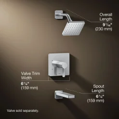 Rite-Temp® bath and shower trim kit, 1.75 gpm^Kohler Hot