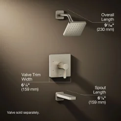 Rite-Temp® bath and shower trim kit, 1.75 gpm^Kohler Hot
