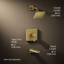 Rite-Temp® bath and shower trim kit, 1.75 gpm^Kohler Hot