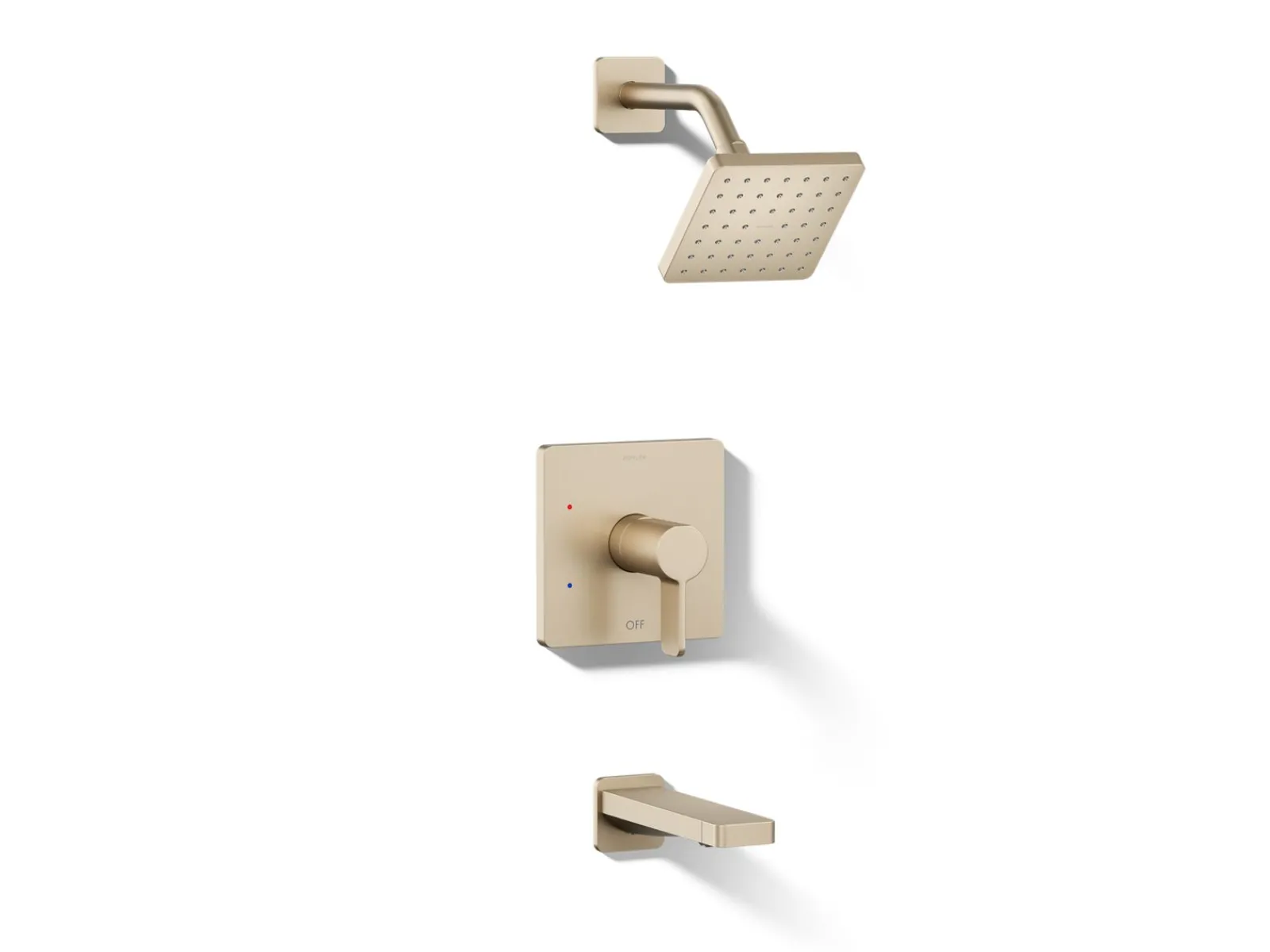 Rite-Temp® bath and shower trim kit, 1.75 gpm^Kohler Hot