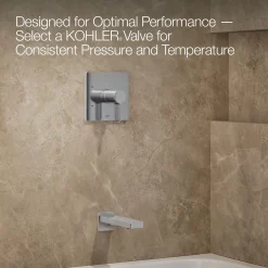Rite-Temp® bath and shower trim kit, 1.75 gpm^Kohler Hot