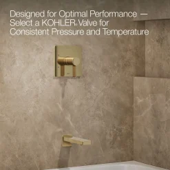 Rite-Temp® bath and shower trim kit, 1.75 gpm^Kohler Hot