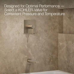 Rite-Temp® bath and shower trim kit, 1.75 gpm^Kohler Hot