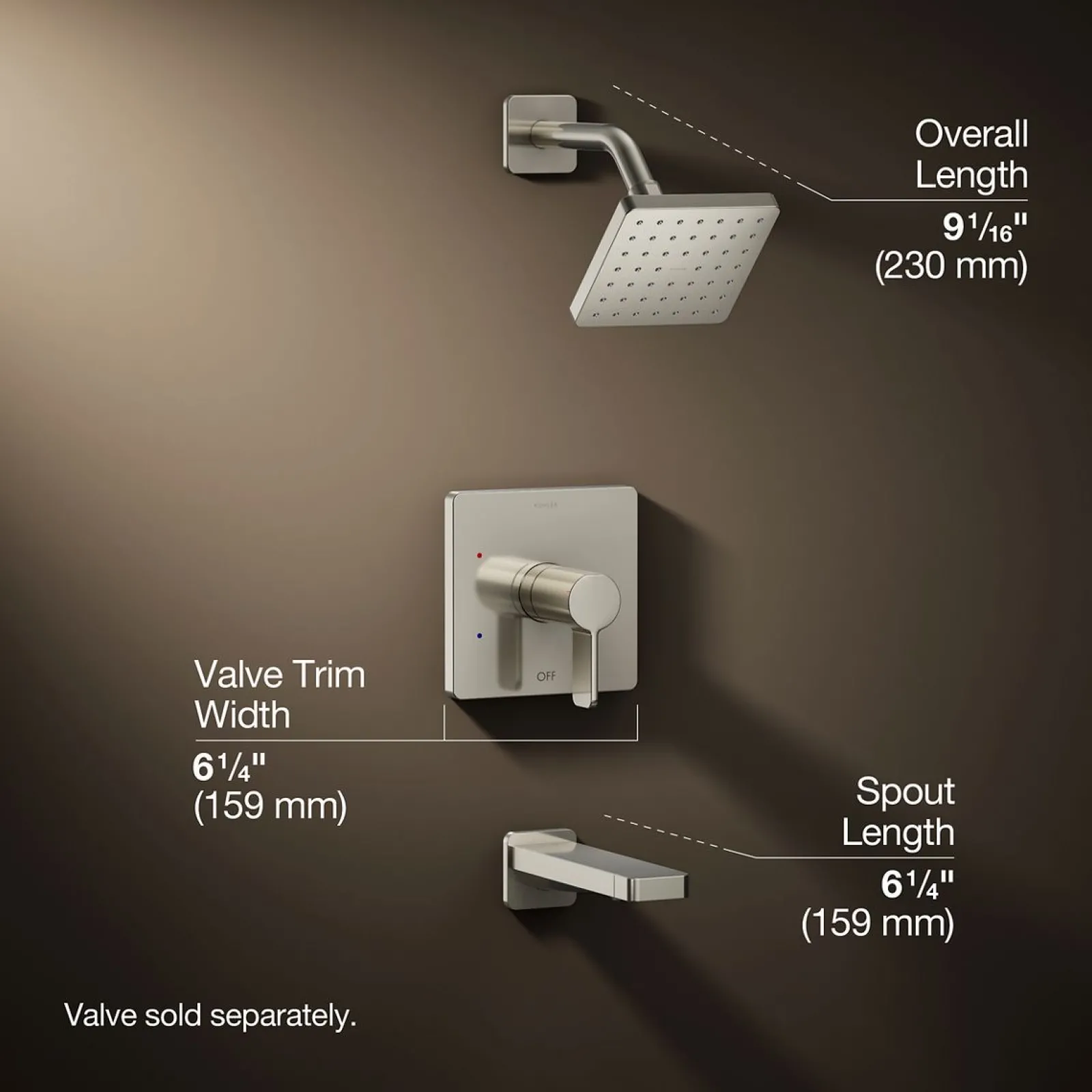 Rite-Temp® bath and shower trim kit, 2.5 gpm^Kohler Online