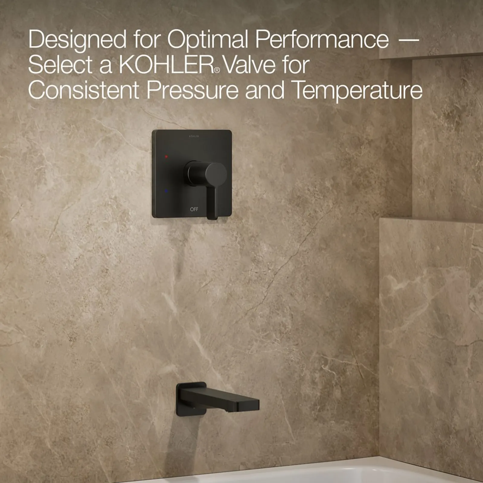 Rite-Temp® bath and shower trim kit, 2.5 gpm^Kohler Online