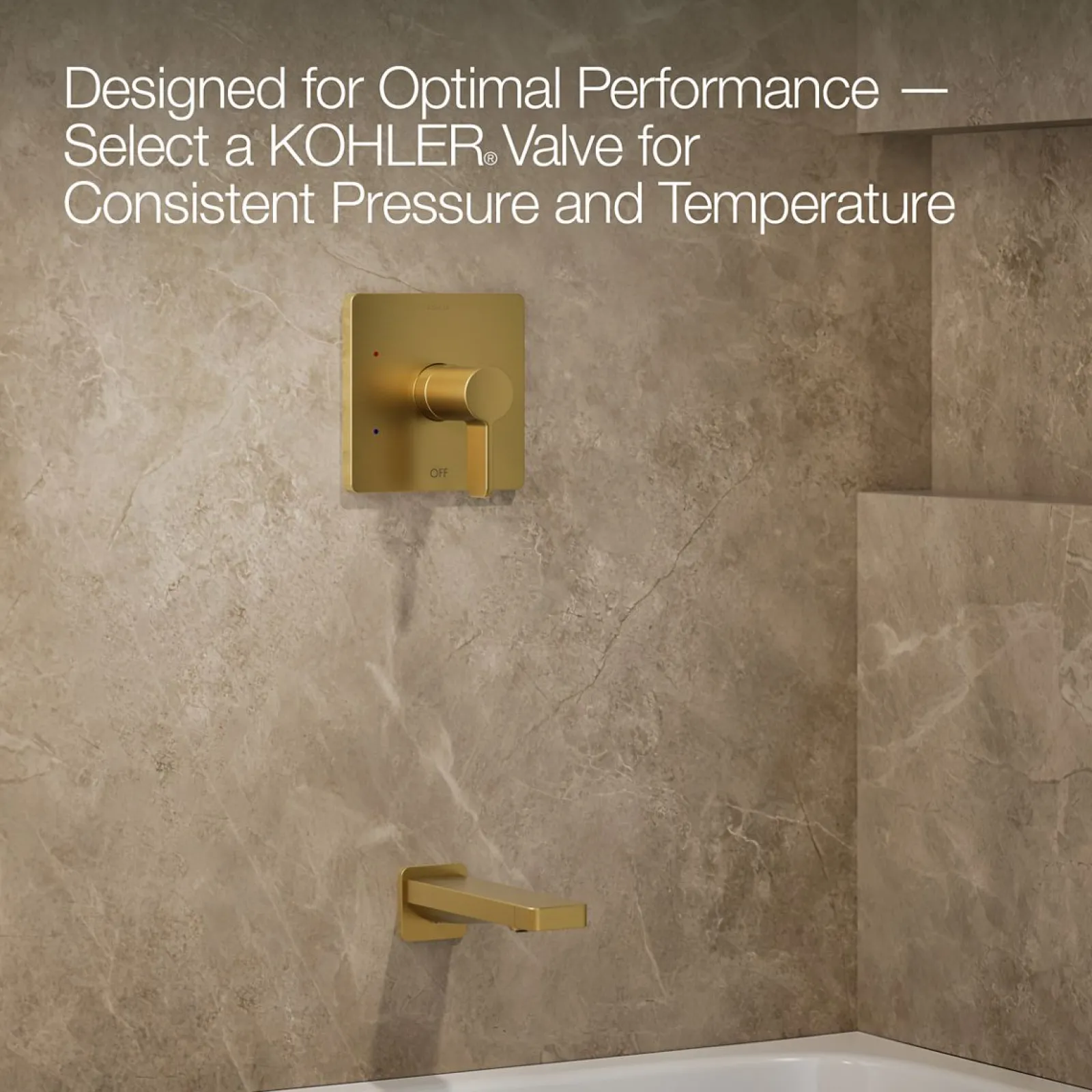 Rite-Temp® bath and shower trim kit, 2.5 gpm^Kohler Online