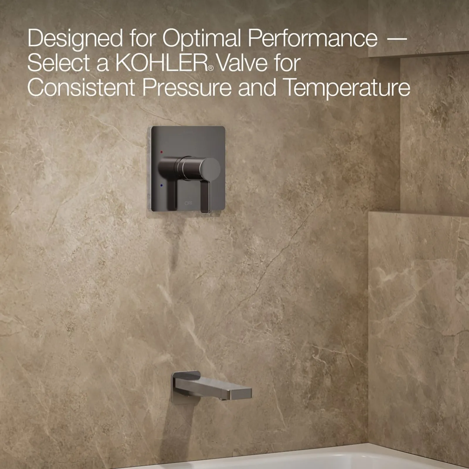 Rite-Temp® bath and shower trim kit, 2.5 gpm^Kohler Online
