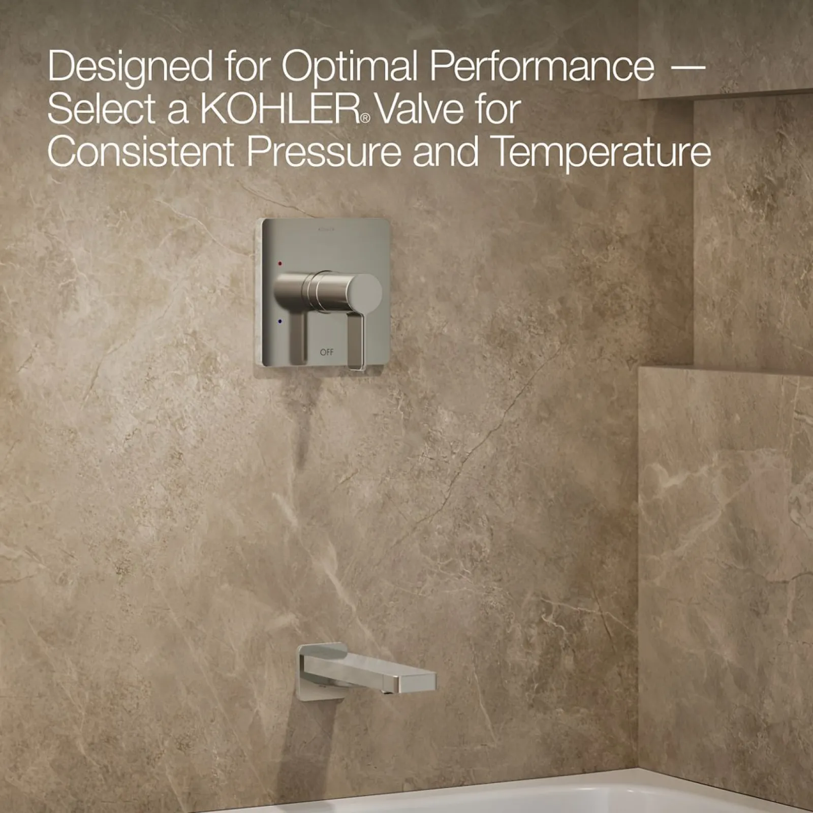 Rite-Temp® bath and shower trim kit, 2.5 gpm^Kohler Online