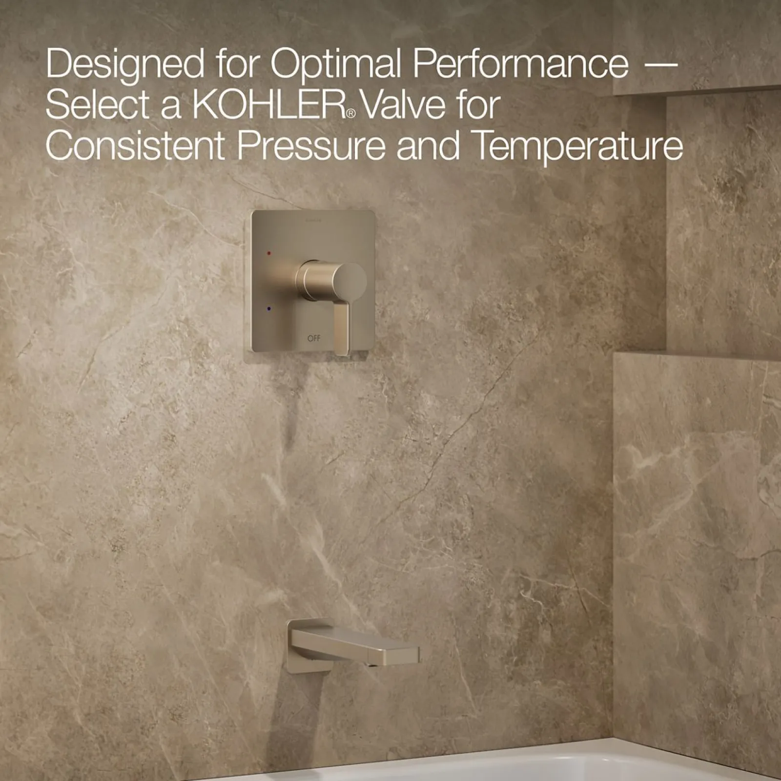 Rite-Temp® bath and shower trim kit, 2.5 gpm^Kohler Online