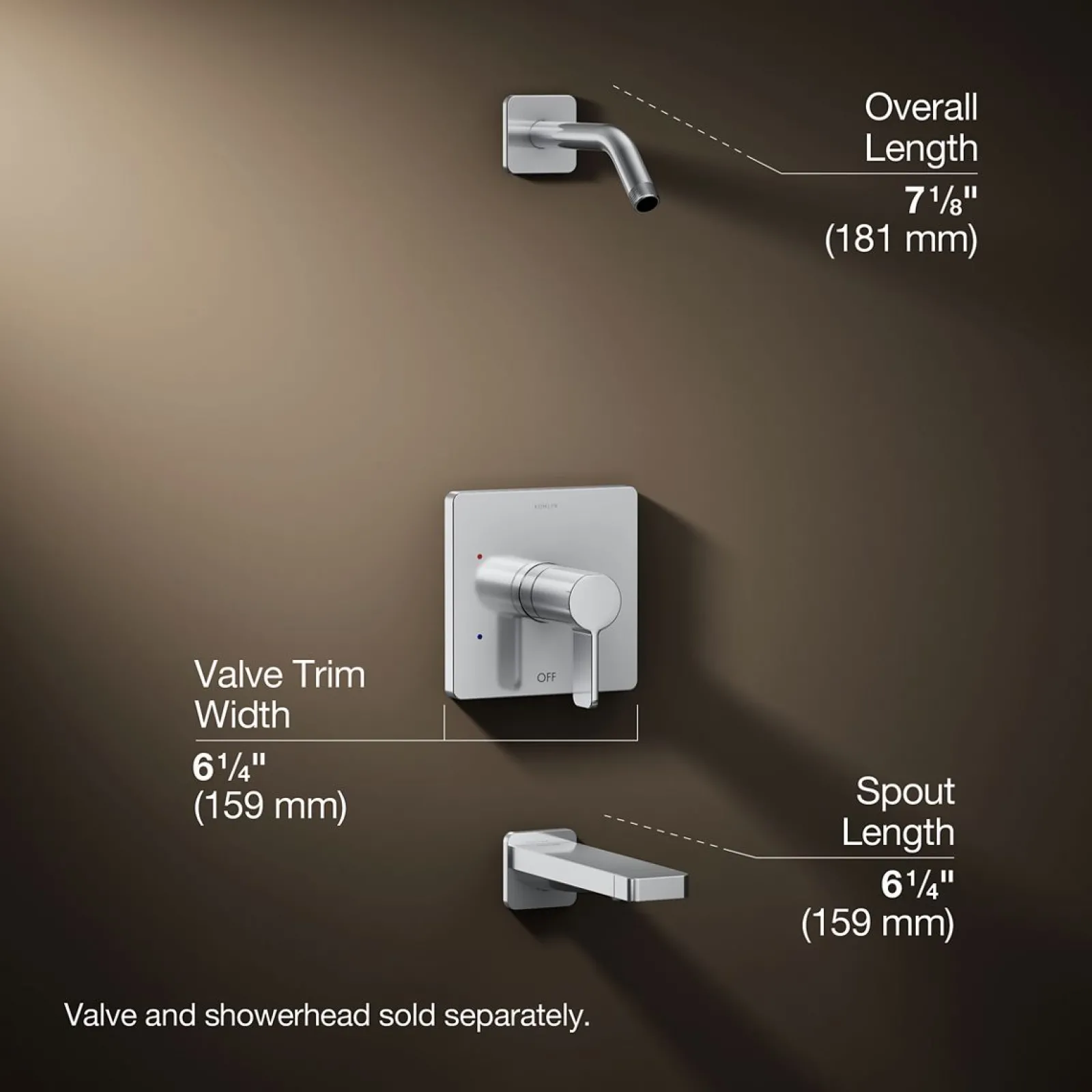 Rite-Temp® bath and shower trim kit, without showerhead^Kohler Sale