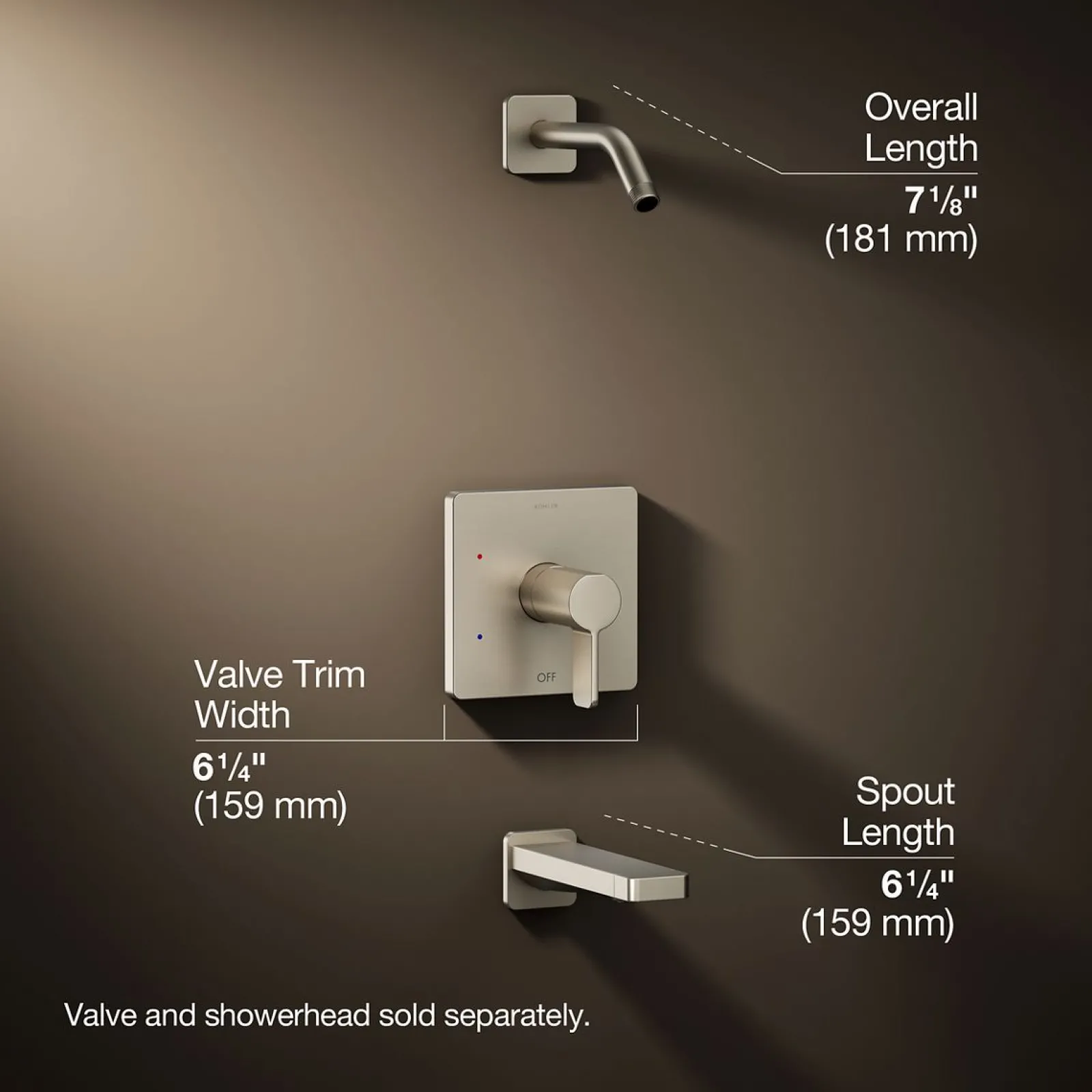 Rite-Temp® bath and shower trim kit, without showerhead^Kohler Sale