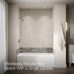 Rite-Temp® bath and shower trim kit, 1.75 gpm, slip-fit spout^Kohler Hot