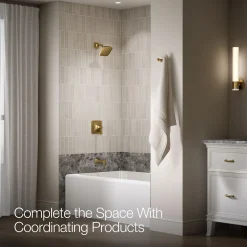Rite-Temp® bath and shower trim kit, 2.5 gpm^Kohler