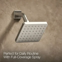 Rite-Temp® bath and shower trim kit with push-button diverter, 1.75 gpm^Kohler Hot