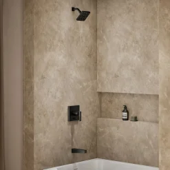 Rite-Temp® bath and shower trim kit with push-button diverter, 1.75 gpm^Kohler Hot