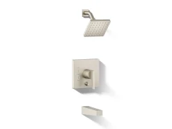 Rite-Temp® bath and shower trim kit with push-button diverter, 1.75 gpm^Kohler Hot