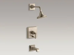 Rite-Temp® bath and shower trim kit with push-button diverter and lever handle, 2.5 gpm^Kohler Outlet