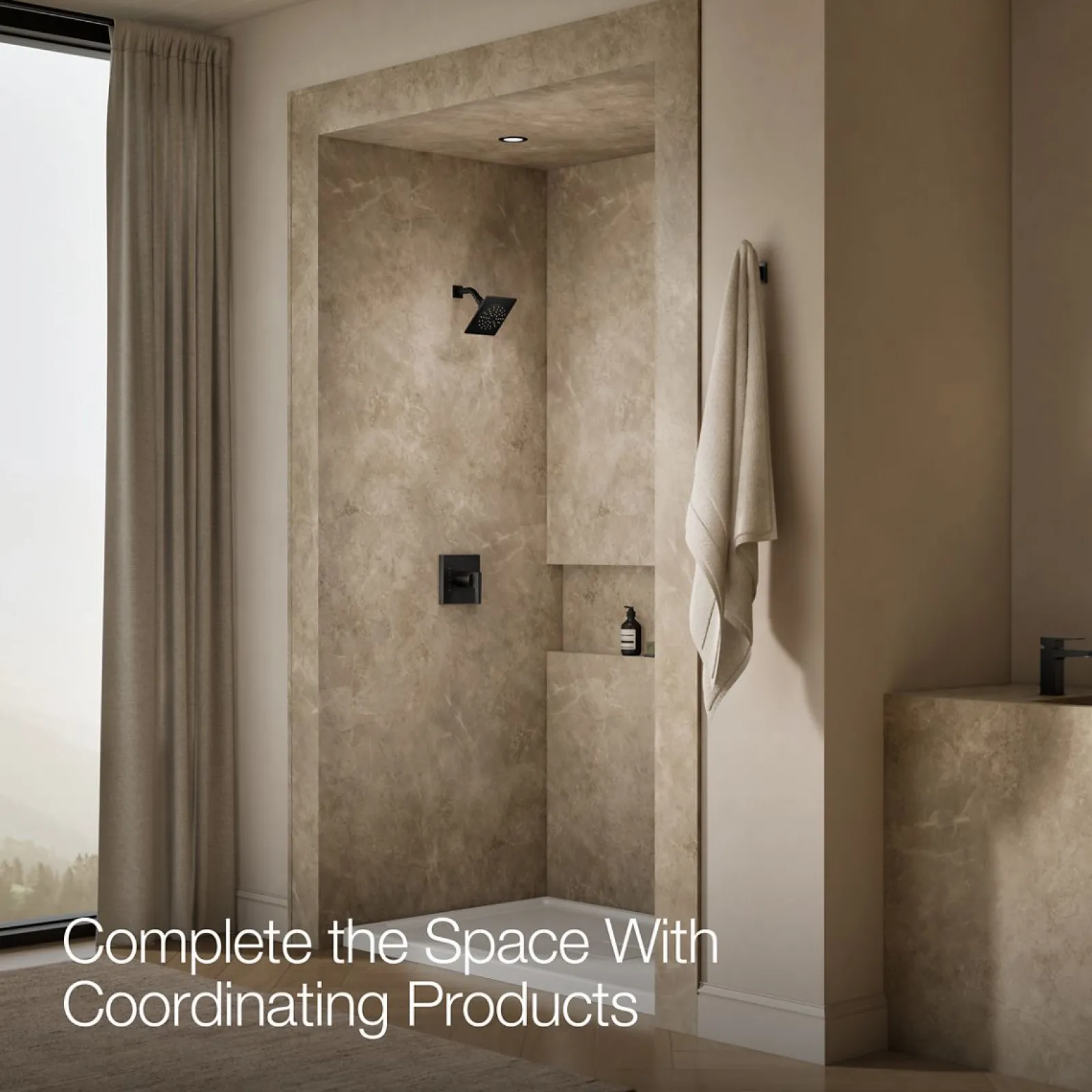 Rite-Temp® shower trim kit, 1.75 gpm^Kohler New