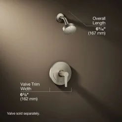 Rite-Temp® shower trim kit, 2.5 gpm^Kohler Hot