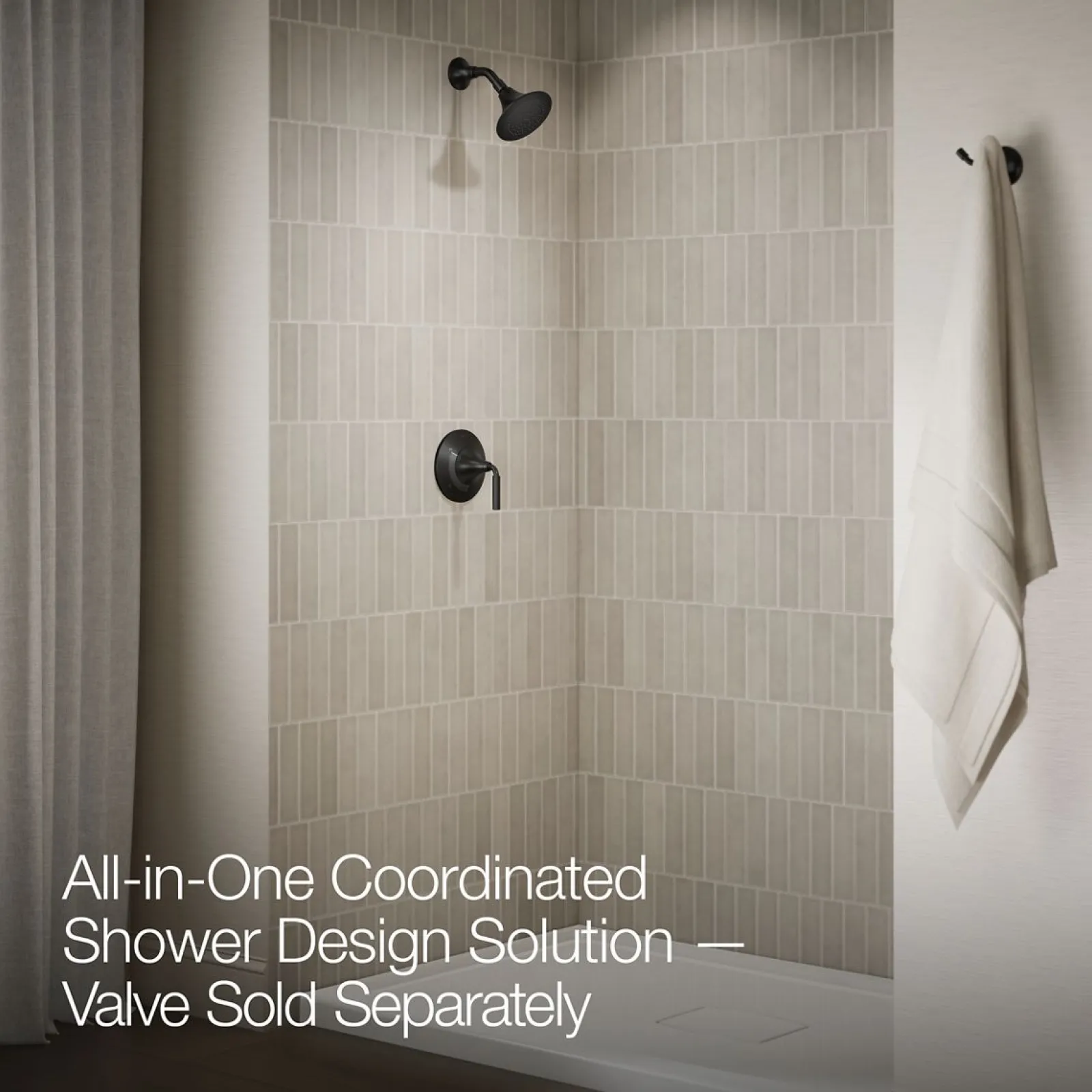Rite-Temp® shower trim kit, 2.5 gpm^Kohler
