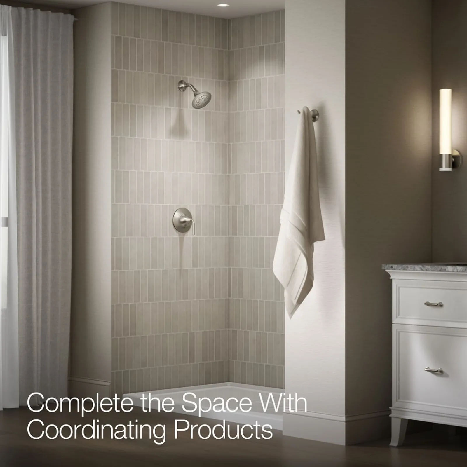 Rite-Temp® shower trim kit, 2.5 gpm^Kohler