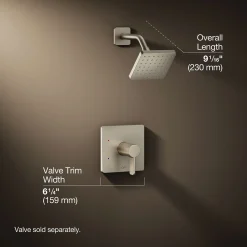 Rite-Temp® shower trim kit, 2.5 gpm^Kohler Hot