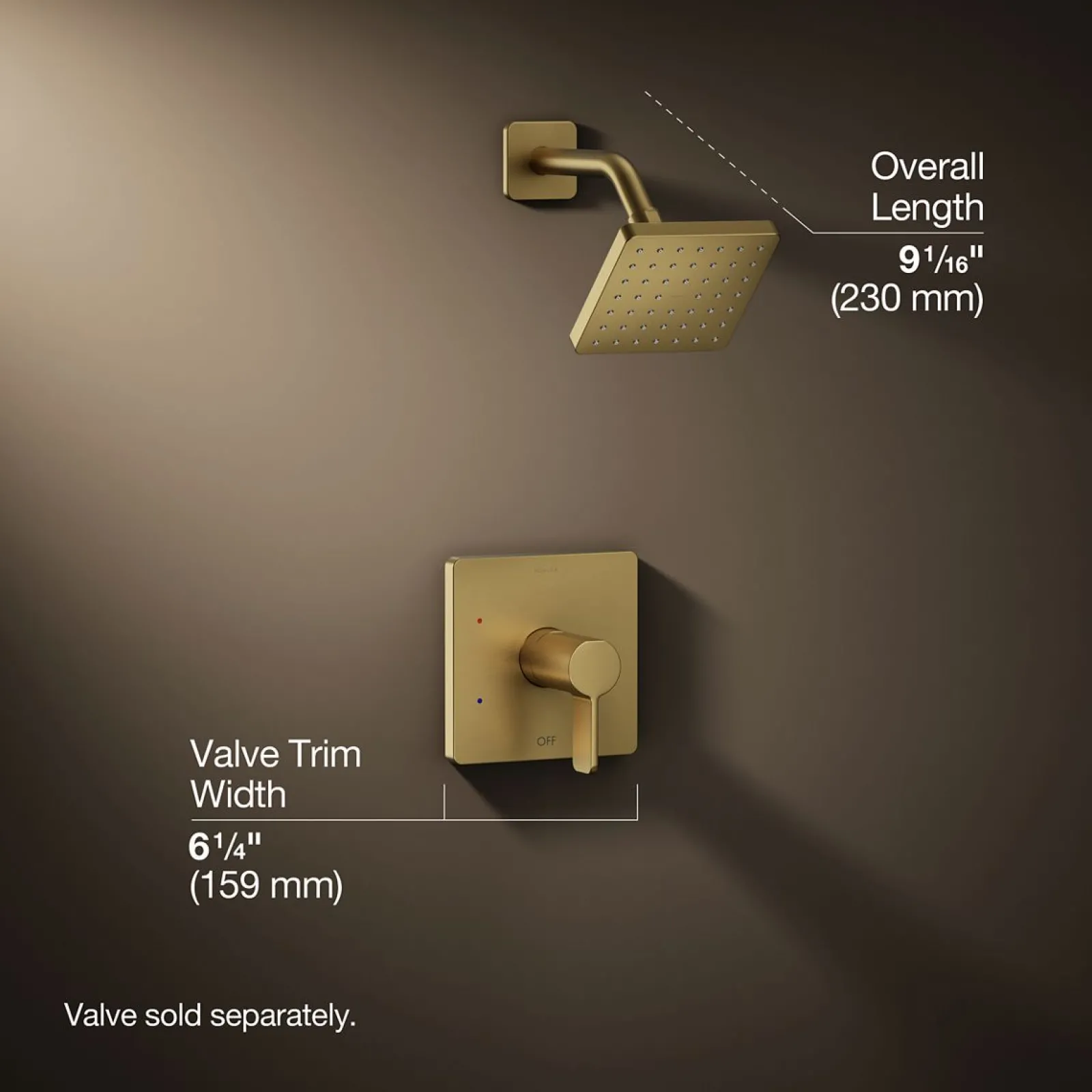 Rite-Temp® shower trim kit,1.75 gpm^Kohler Clearance