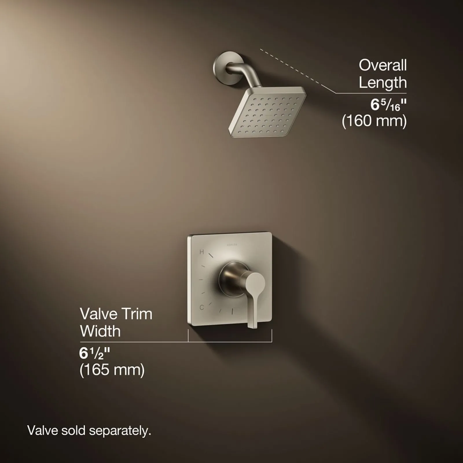 Rite-Temp® shower trim kit, 1.75 gpm^Kohler New