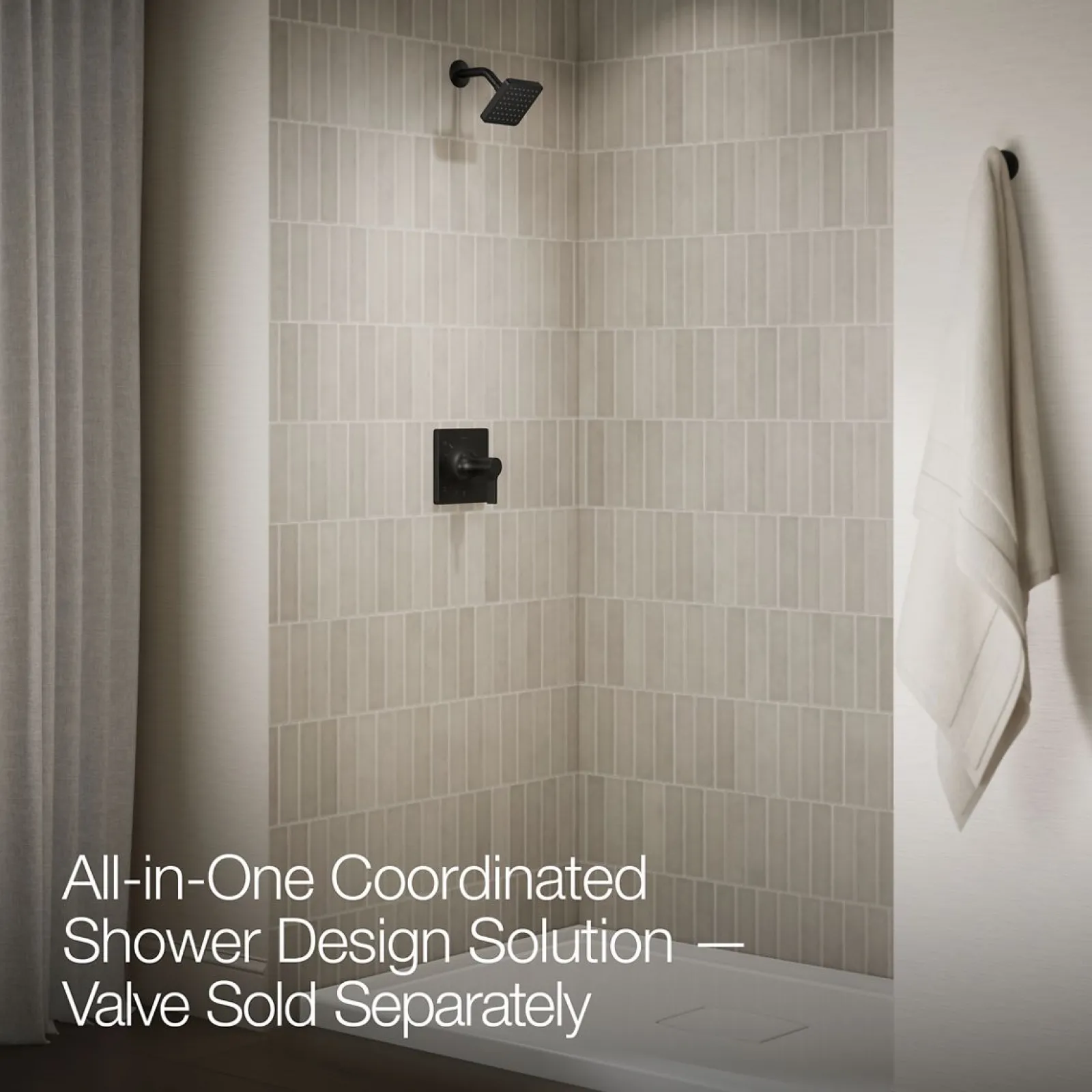 Rite-Temp® shower trim kit, 1.75 gpm^Kohler New