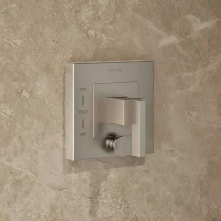 Rite-Temp® shower trim kit with push-button diverter, without showerhead^Kohler Best
